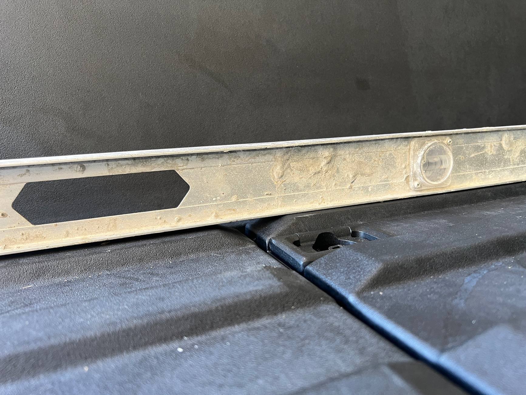 Tesla Cybertruck CT vault divider not fitting? It’s because cover is warped. IMG_3055