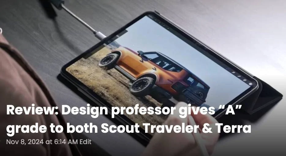 Tesla Cybertruck Official: Scout EV Pickup & SUV debut w/ Gas Range Extender, 4x4, BOF, Lockers, Sway Bar Disconnect -- All Specs, Wallpapers, Videos review-of-scout-motors-traveler-terra-design-jpg