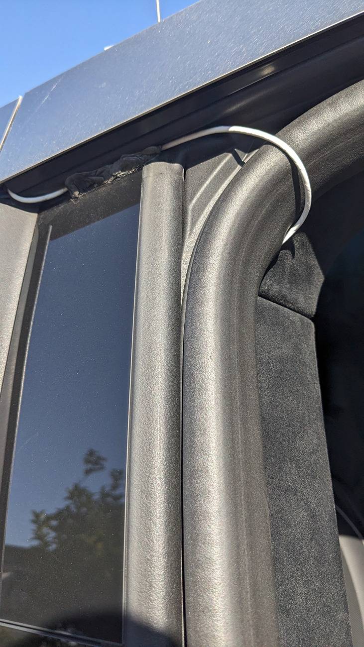 Tesla Cybertruck HAM radio antenna mount options thru-back-door