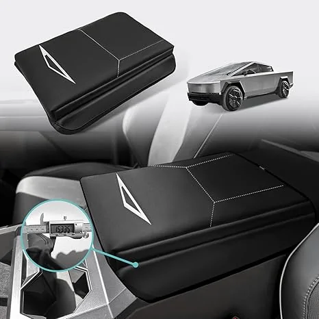 Tesla Cybertruck BestEvMod - V3 Thickened Center Console Armrest Cover + 10% Off! 71+zpP04iVL._AC_SX466_