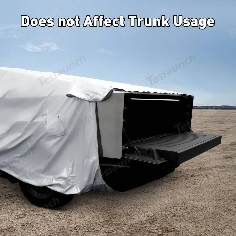 Tesla Cybertruck 🌧️🌞All-Weather Full Cover Outdoor Car Cover For Cybertruck – Ready for Any Adventure! 🛡️🚙 5