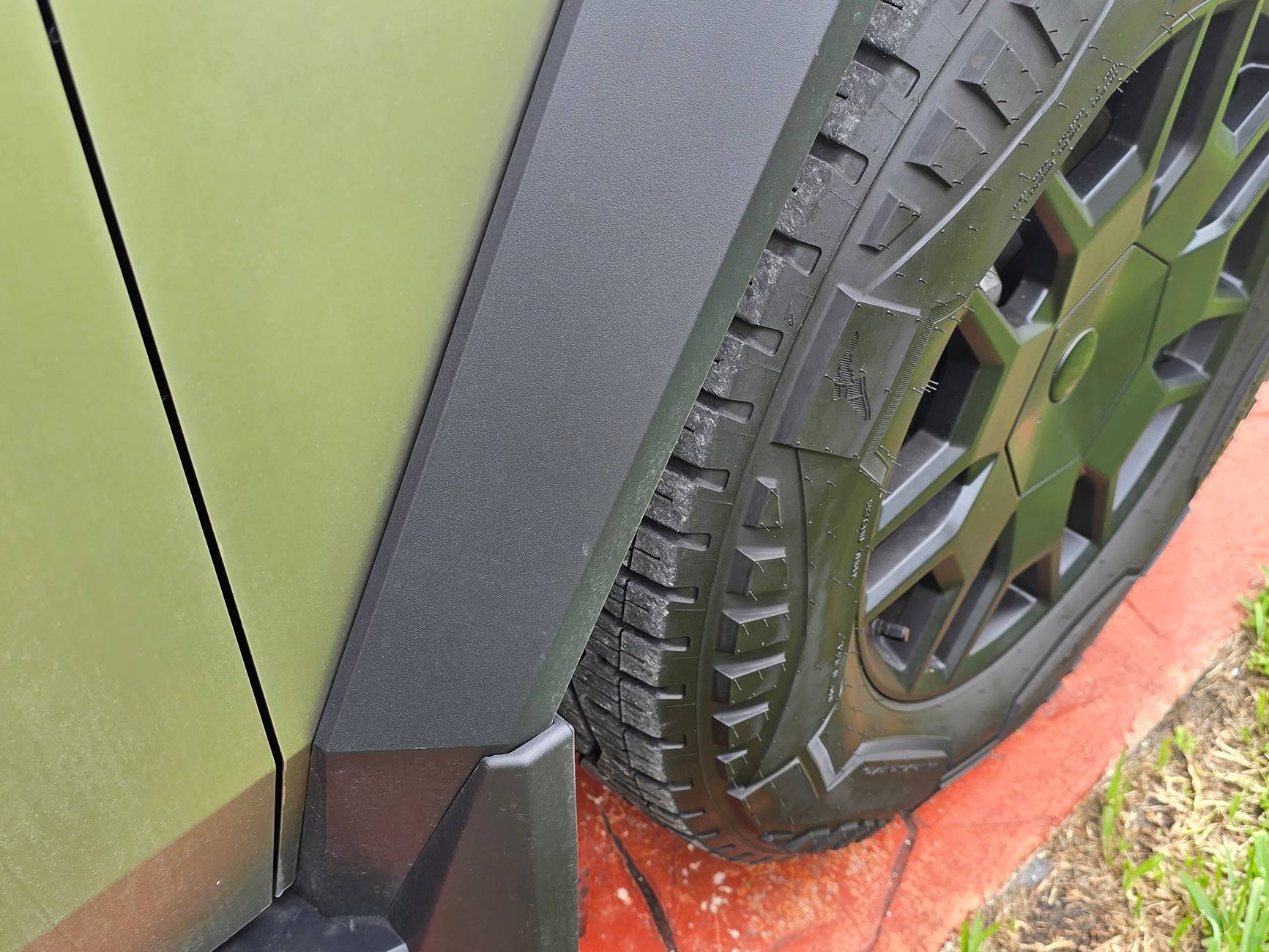 Tesla Cybertruck Protecting Cybertruck Plastic Panels w/ DIY Overlay Film Protection Kits -- Resist Stain, Scratches Cybertruck SLiPLO Stickercity Customer Plastic Protection DIY (14)