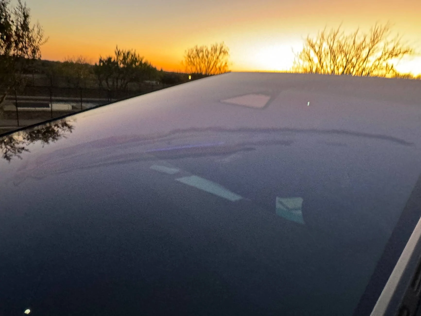 Tesla Cybertruck Wiper blade issue - blurry streak IMG_5719
