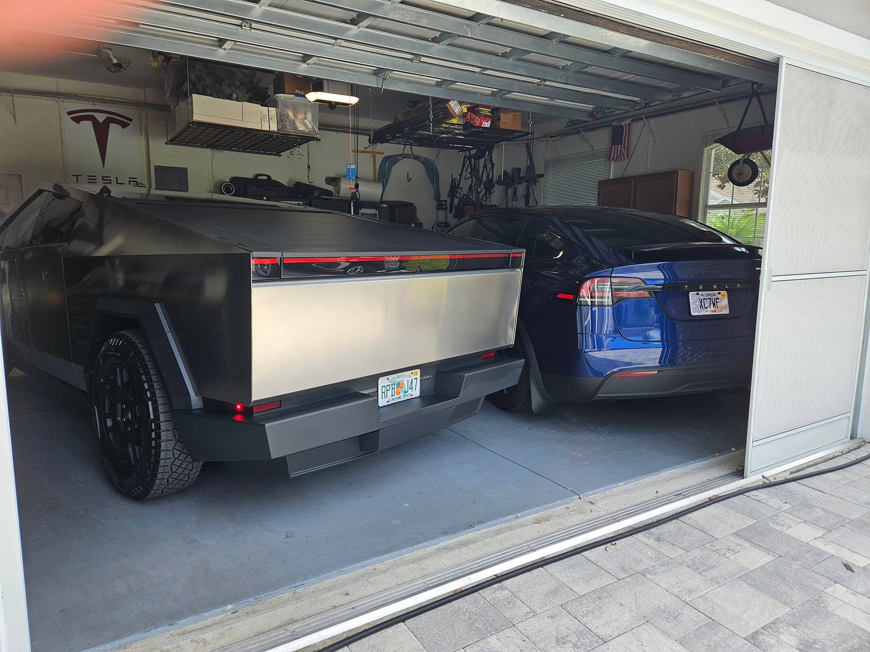 Tesla Cybertruck Plenty of room for it in my garage... CT 3