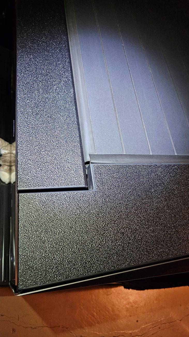 Tesla Cybertruck Protecting Cybertruck Plastic Panels w/ DIY Overlay Film Protection Kits -- Resist Stain, Scratches 20240909_001415