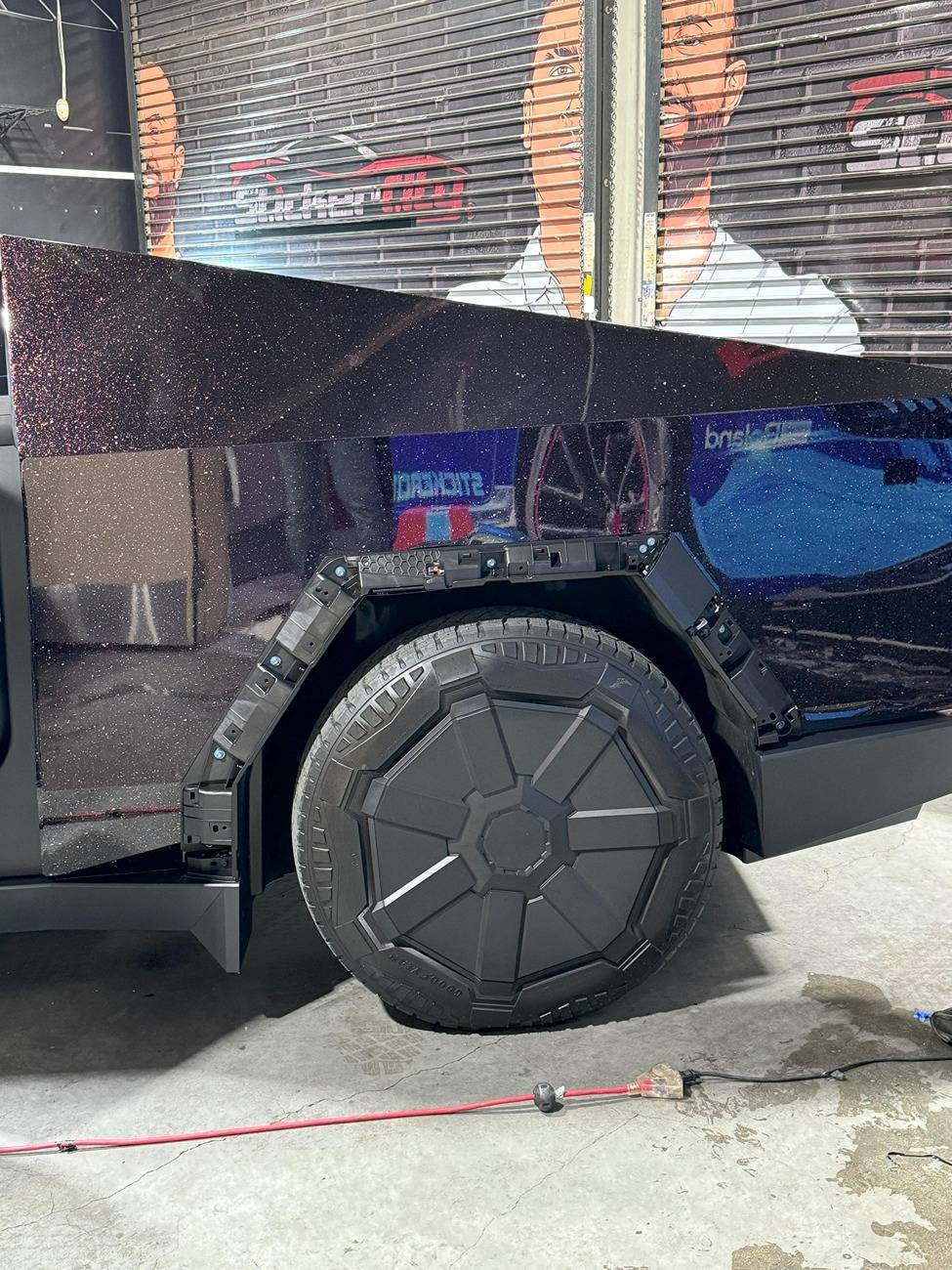 Tesla Cybertruck 🟣 What Color Should Your Cybertruck Be? See Our Color Shift Flash Purple Transformation! 🚗💥 Tesla Cybertruck CT Forum stickercity sliplo steprotect ppf paint protection color wrap los an...JPG