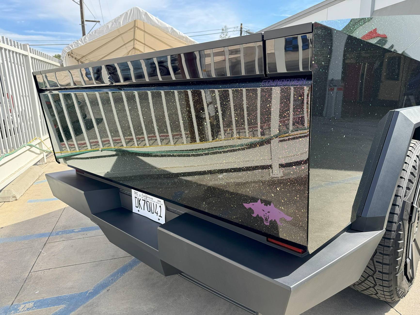 Tesla Cybertruck 🟣 What Color Should Your Cybertruck Be? See Our Color Shift Flash Purple Transformation! 🚗💥 Tesla Cybertruck CT Forum stickercity sliplo steprotect ppf paint protection color wrap los an...JPG