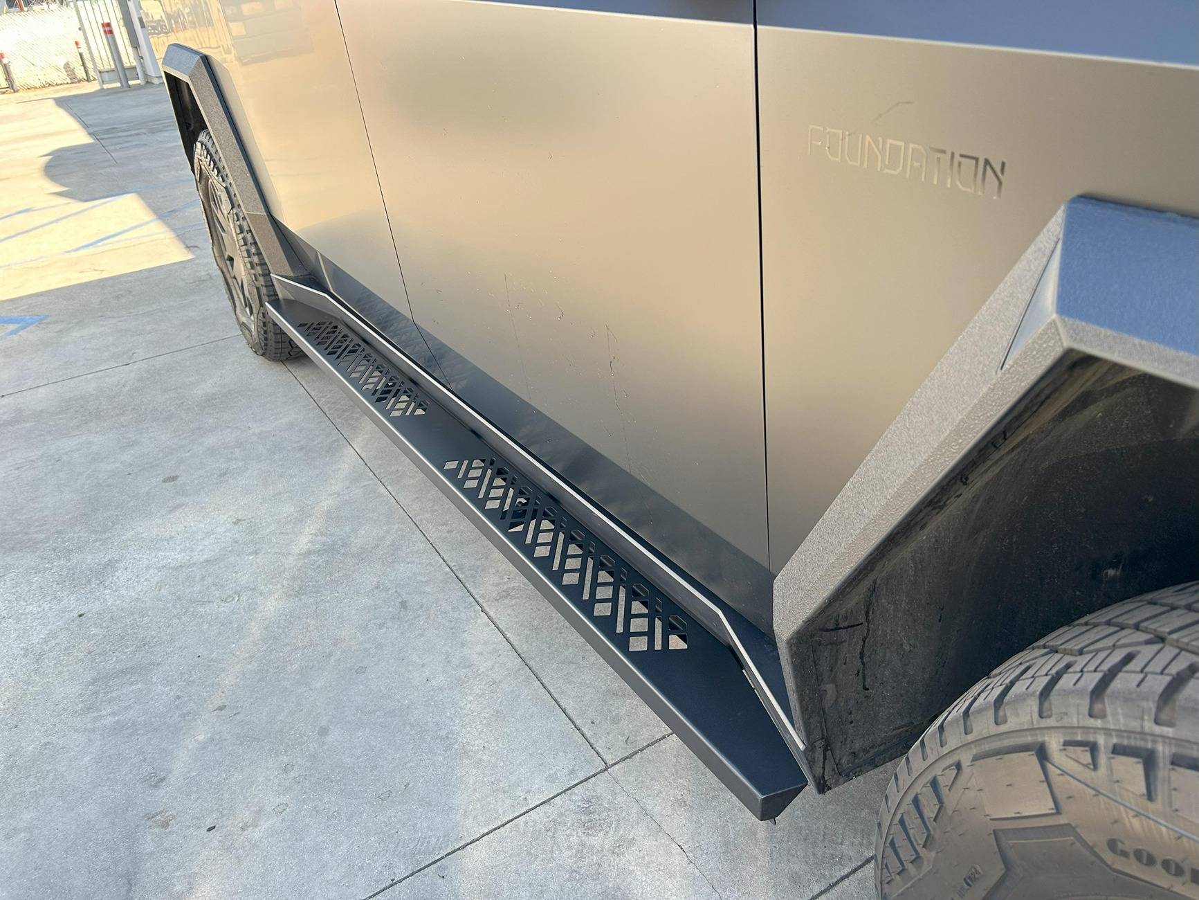 Tesla Cybertruck Show us your Running Boards 2024 2025 tesla cybertruck ct forum stickercity running boards step stands foot sliplo steprot...JPG