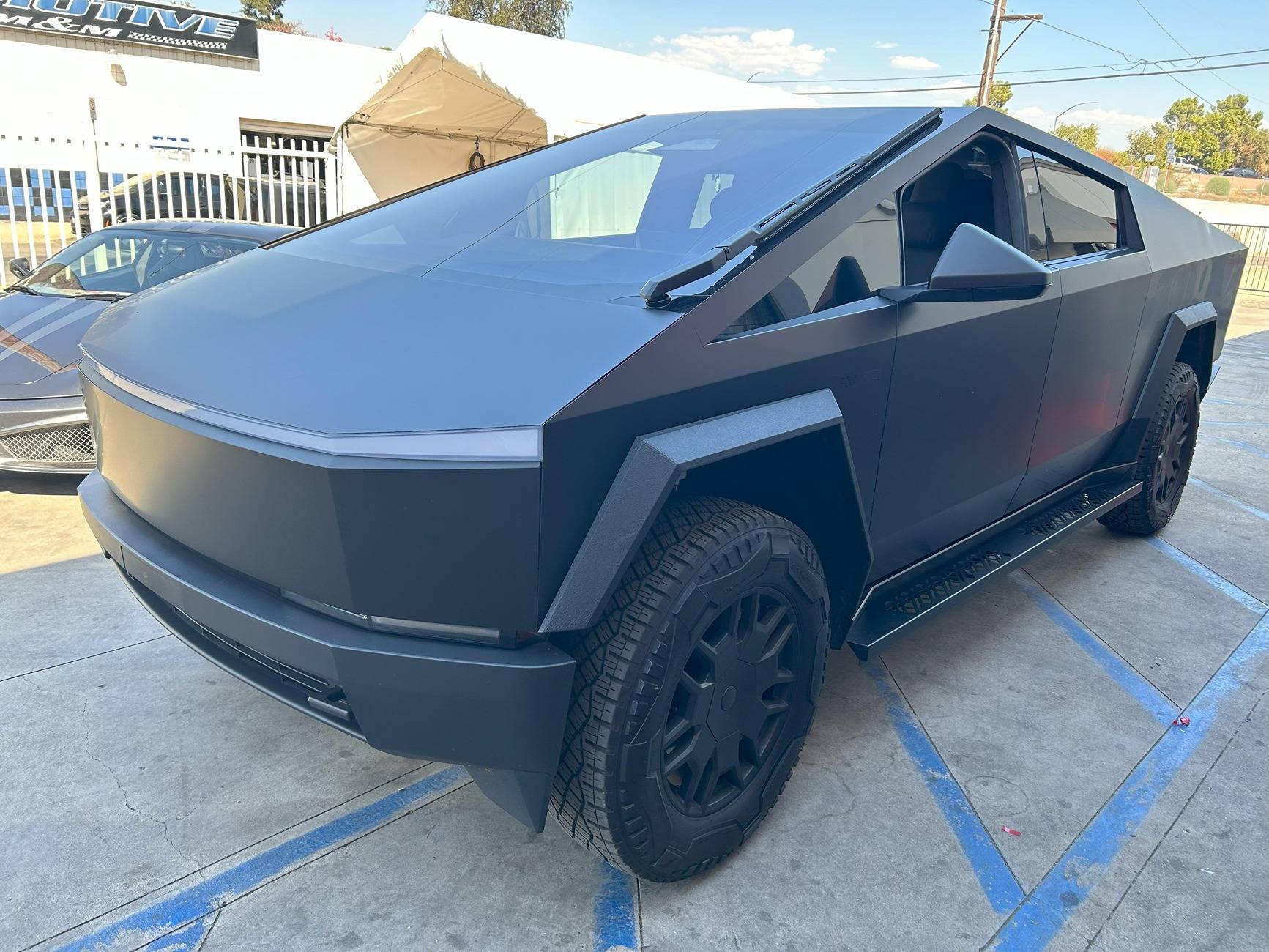 Tesla Cybertruck Show us your Running Boards 2024 2025 tesla cybertruck ct forum stickercity running boards step stands foot sliplo steprot...JPG