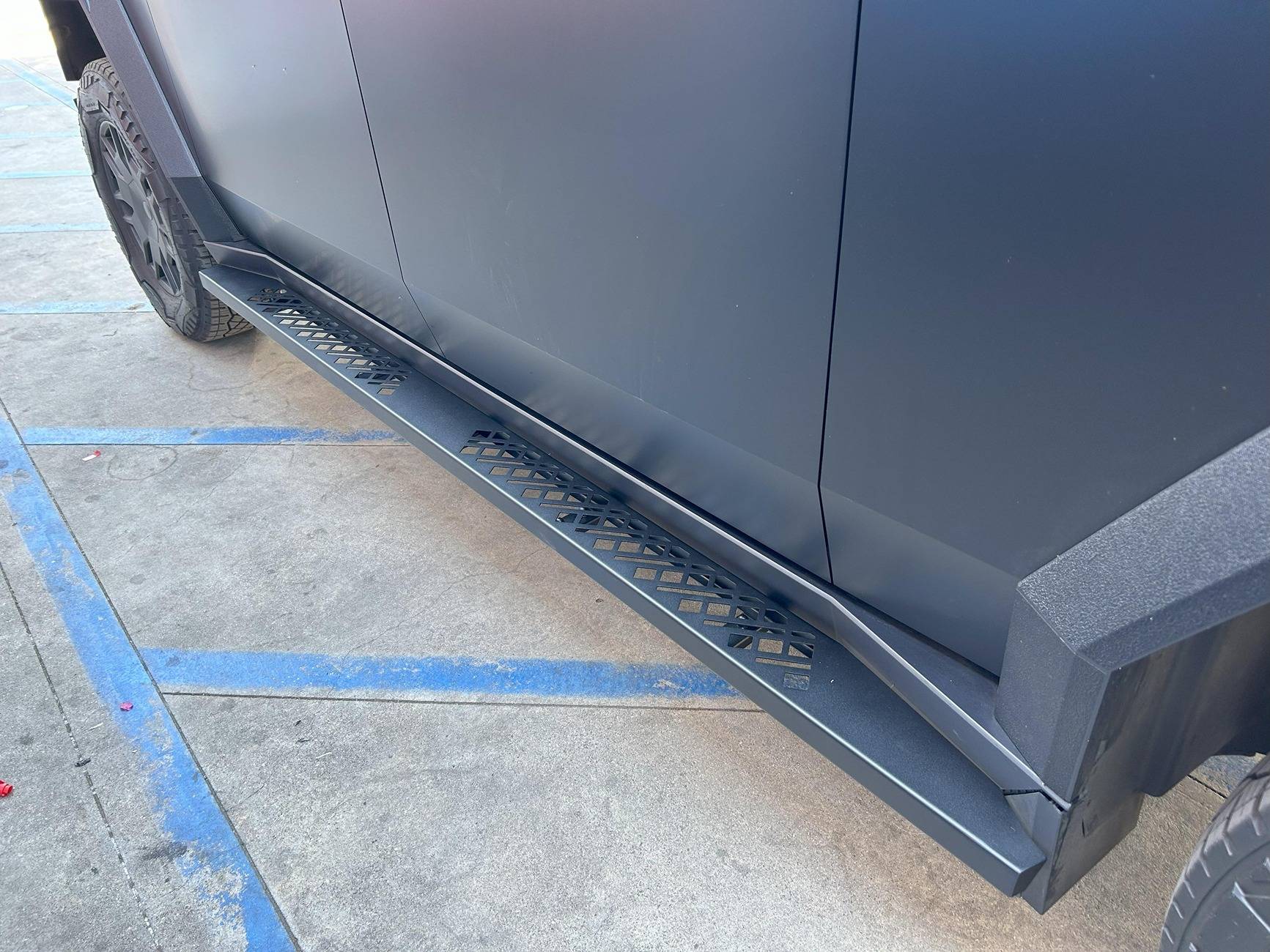 Tesla Cybertruck Show us your Running Boards 2024 2025 tesla cybertruck ct forum stickercity running boards step stands foot sliplo steprot...JPG