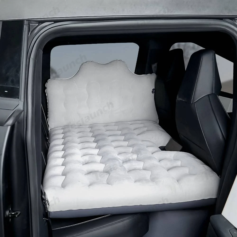 Tesla Cybertruck Teslaunch Giveaway Inflatable Rear Seat Mattress-We’re excited to see this idea come to life thanks to all your suggestions! 1