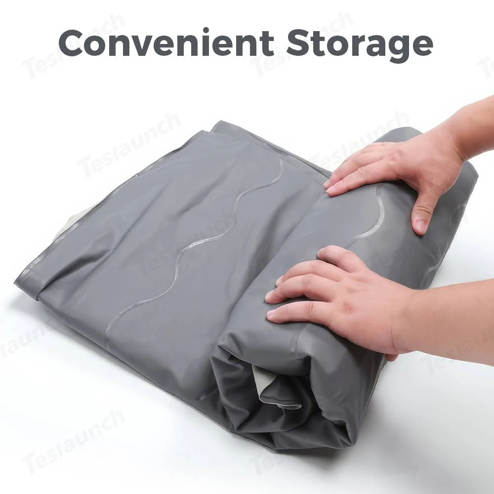 Tesla Cybertruck Teslaunch Giveaway Inflatable Rear Seat Mattress-We’re excited to see this idea come to life thanks to all your suggestions! 5