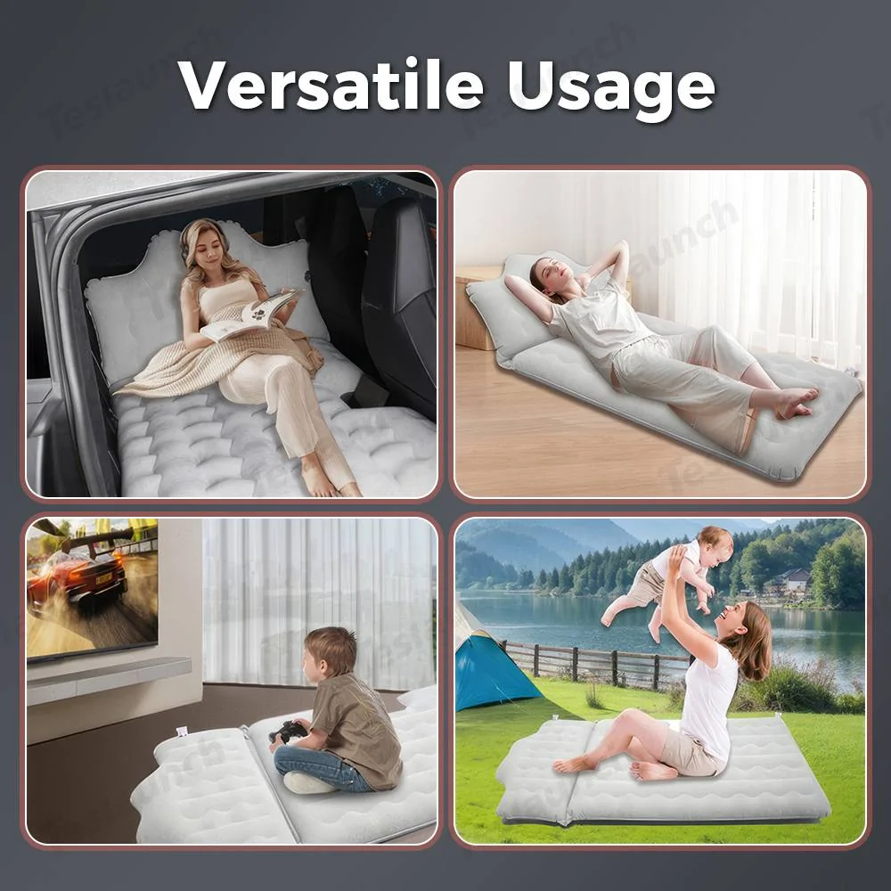 Tesla Cybertruck Teslaunch Giveaway Inflatable Rear Seat Mattress-We’re excited to see this idea come to life thanks to all your suggestions! 3