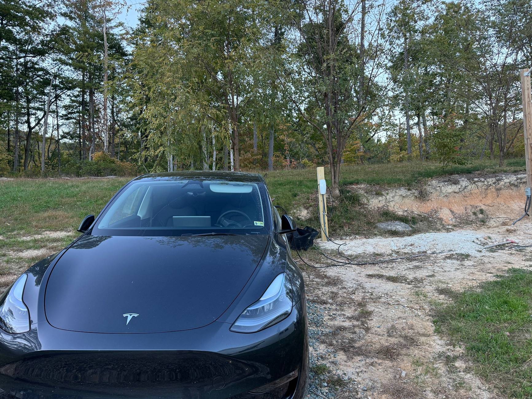 Tesla Cybertruck After a 92% drain road trip, finally ordered a home charger IMG_3729