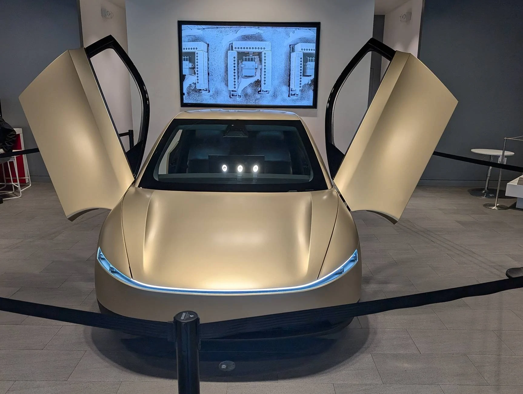 Tesla Cybertruck CyberCab @ Legacy West Plano, Tx PXL_20241113_221702565