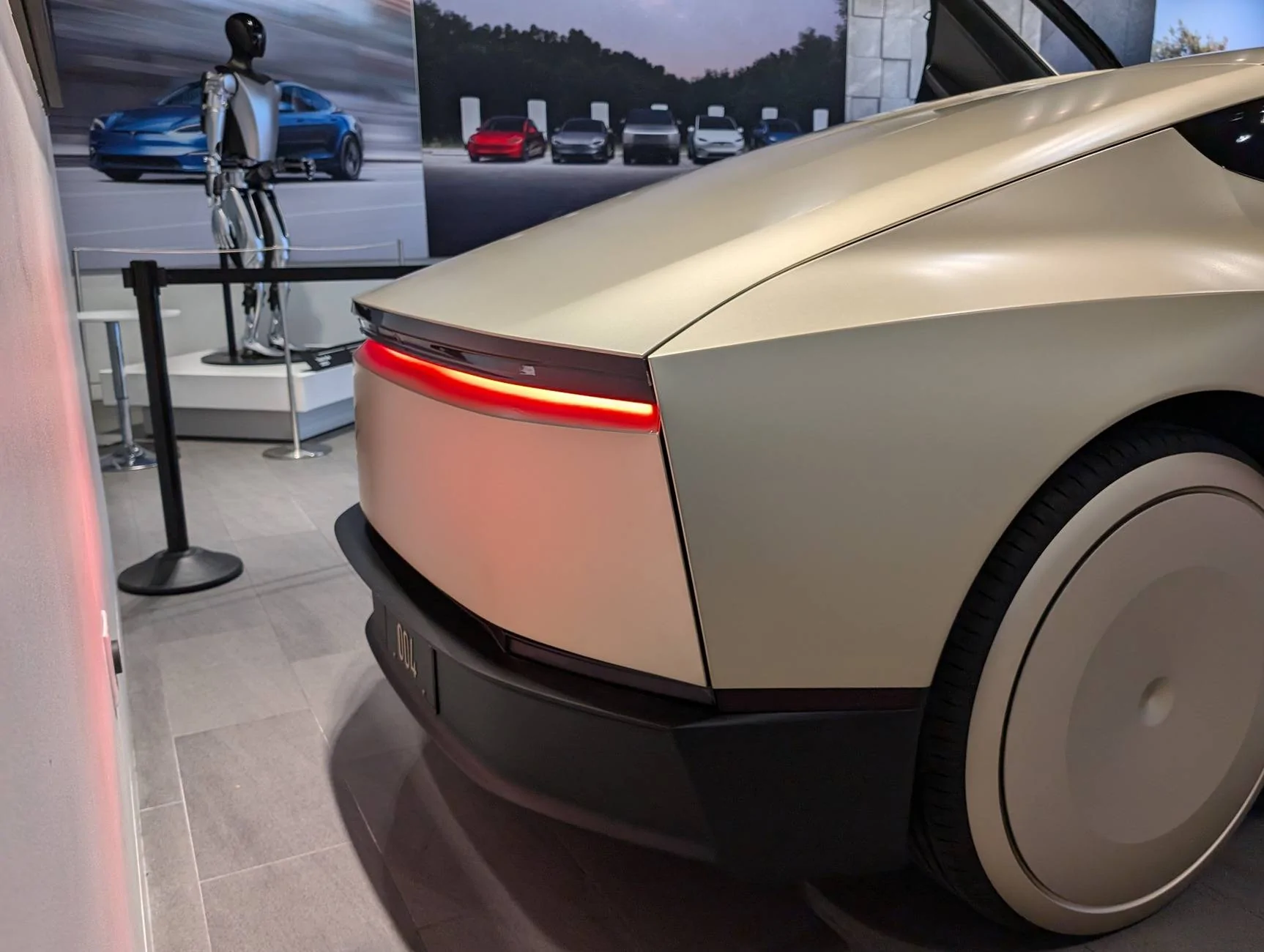 Tesla Cybertruck CyberCab @ Legacy West Plano, Tx PXL_20241113_221741155