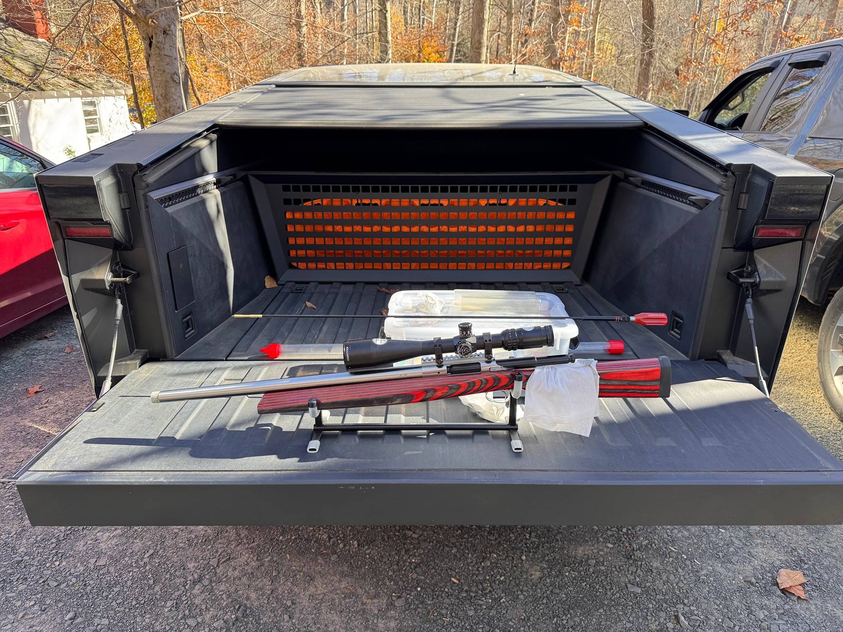 Tesla Cybertruck Shooting Sports and the Cybertruck tempImagekLkweR