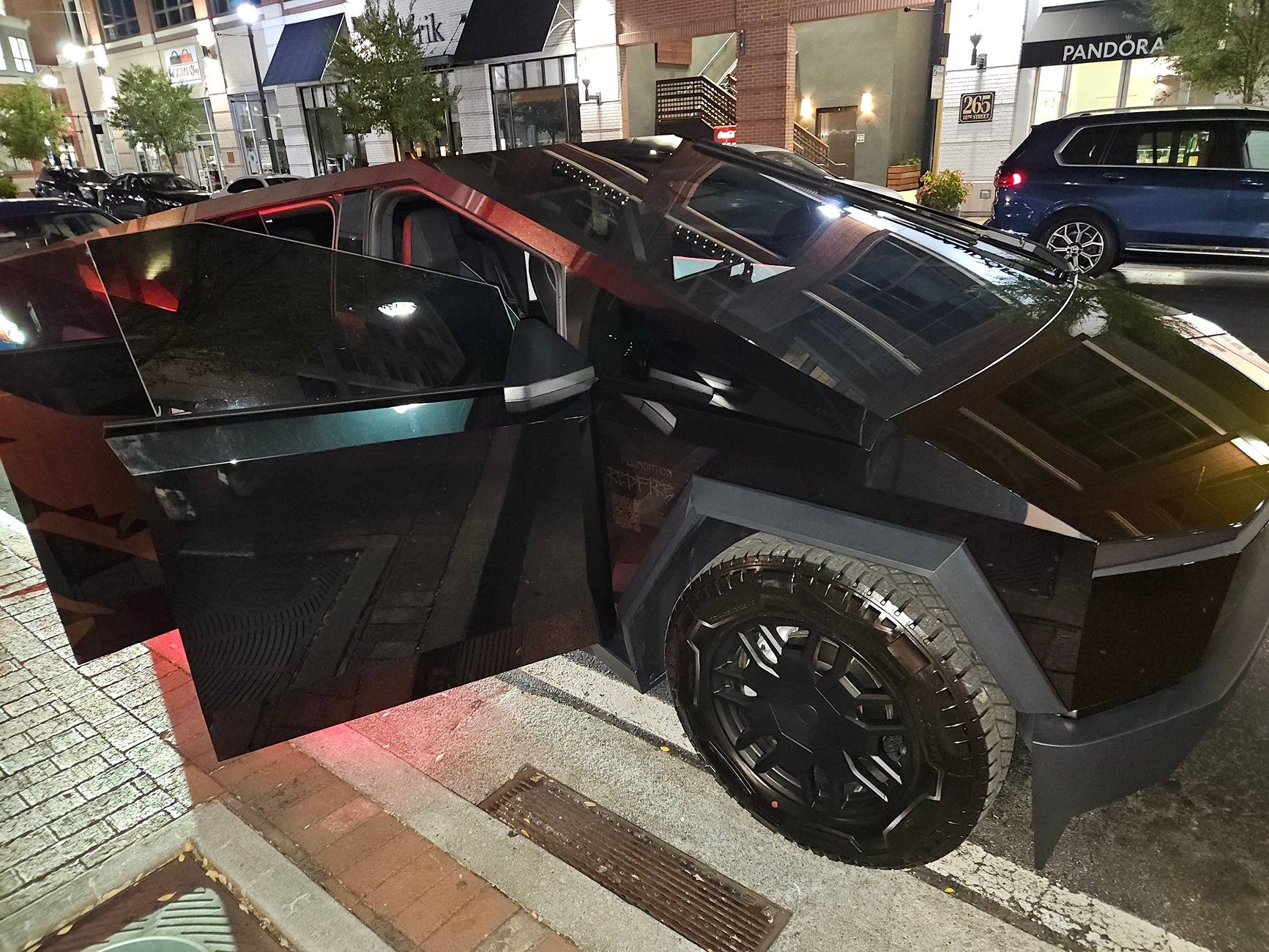 Tesla Cybertruck 🔴 Sick Assassin's Red wrapped Cyberbeast! (FlexiShield Assassin Red Color Shift) 20241010_211143