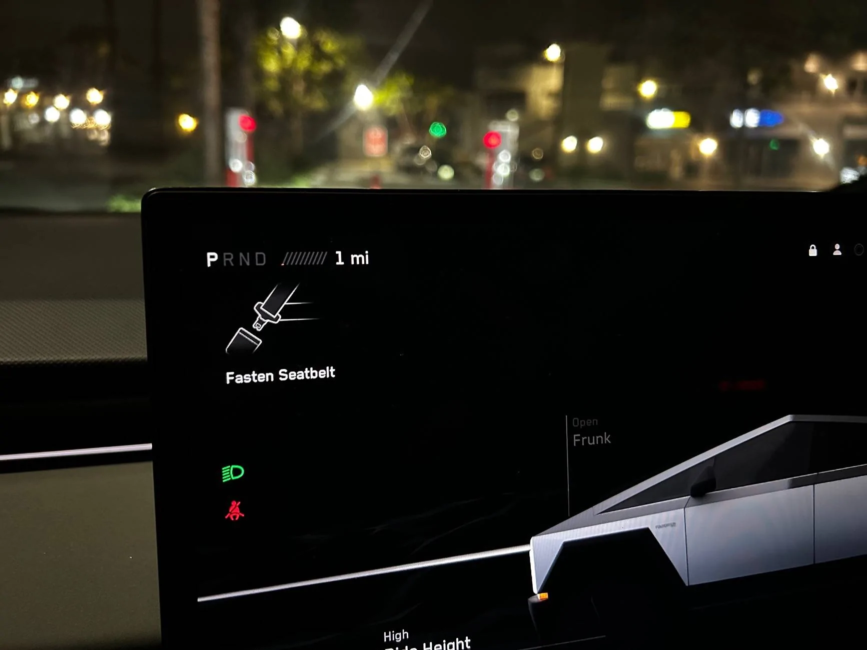 Tesla Cybertruck Arrived at charger with 0% and 1 mi, is this bad? IMG_8519