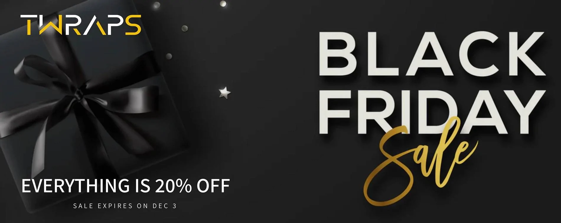Tesla Cybertruck TWRAPS Black Friday Sale is on bfcm24