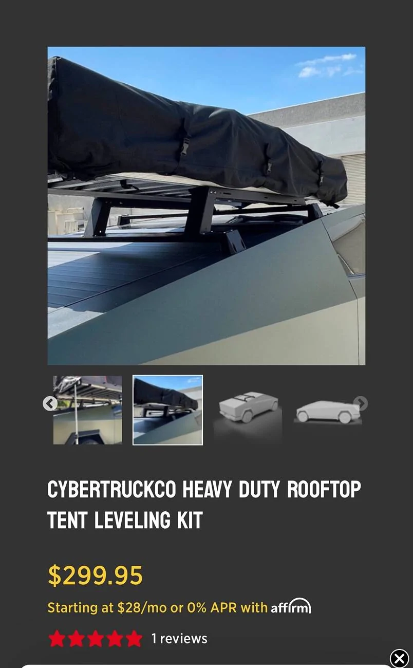 Tesla Cybertruck 🤑CYBERTRUCKco FREE Wheel Caps for Black Friday! IMG_8189