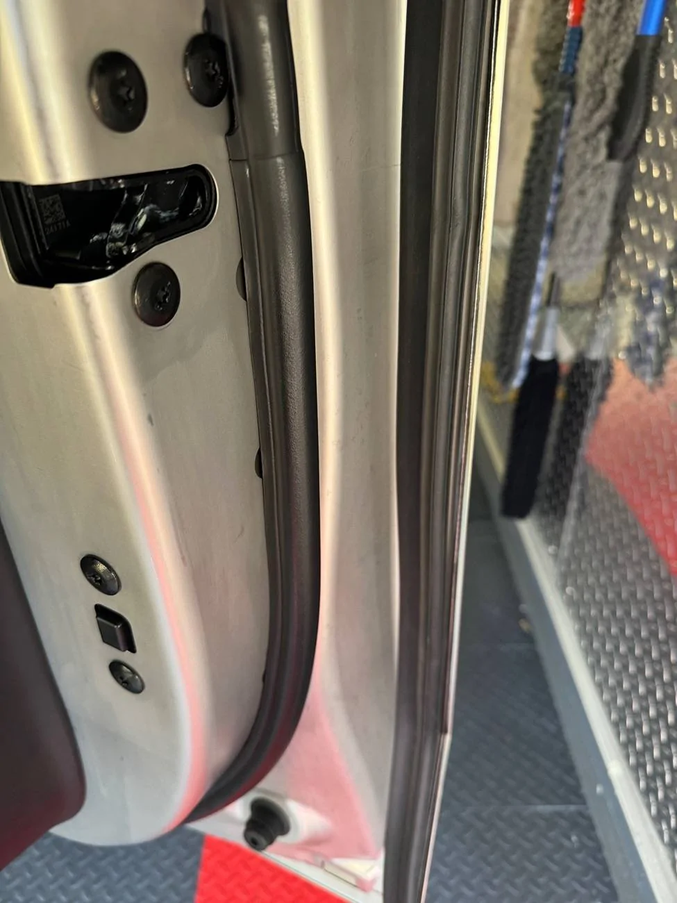 Tesla Cybertruck 🔇Have you experienced noise issues in your Cybertruck? New Door Seal Kit by Teslaunch IMG_1223