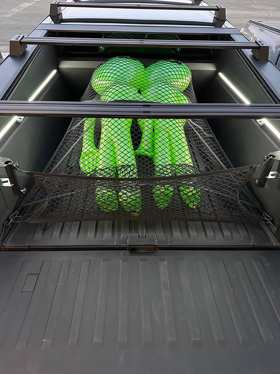 Tesla Cybertruck BASENOR Vault Restraints (cargo nets) IMG_0709