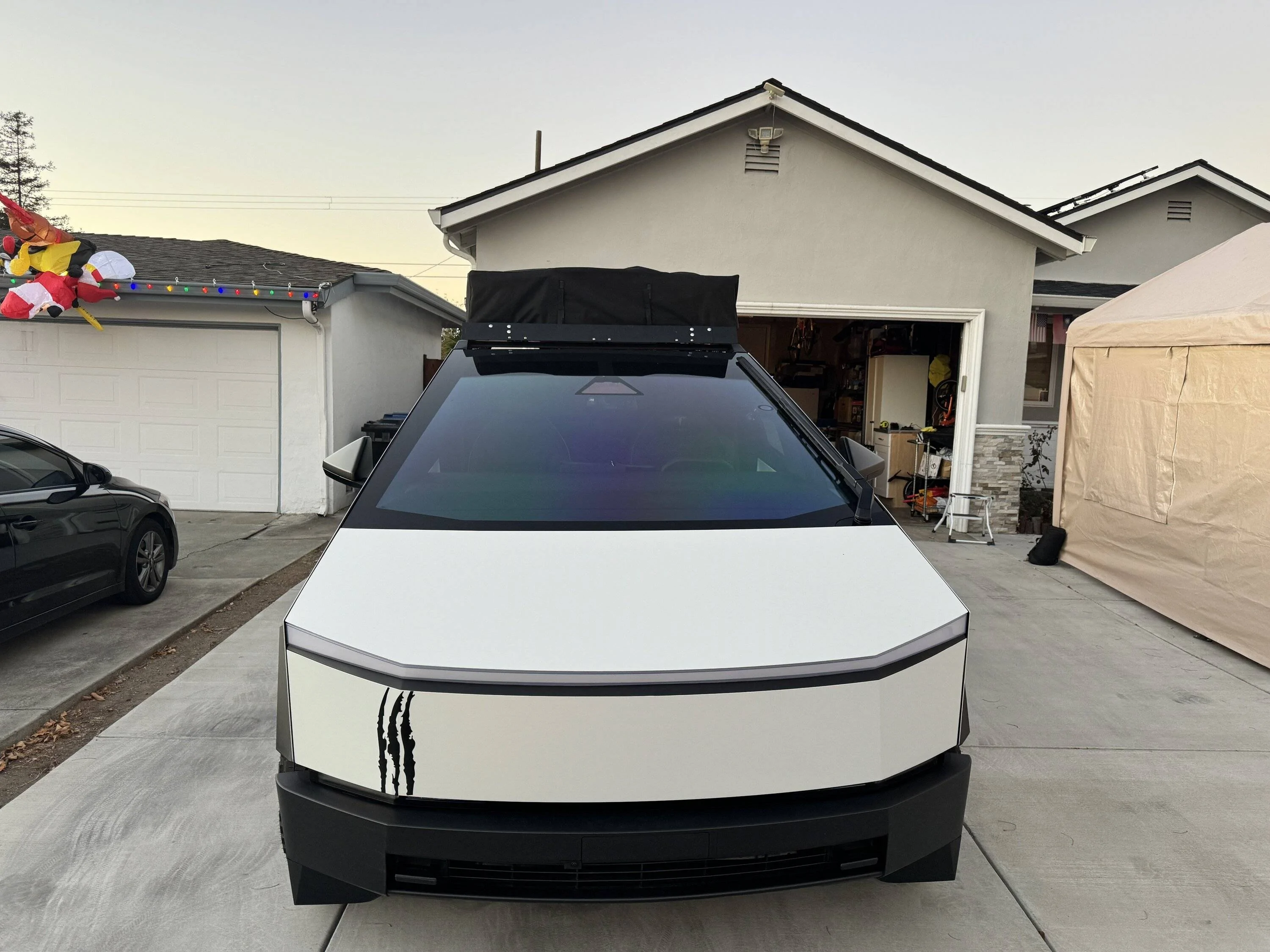 Tesla Cybertruck Rooftop Tent Setup: Easily Access Your RTT While Maintaining Cybertruck's Good Looks IMG_3009