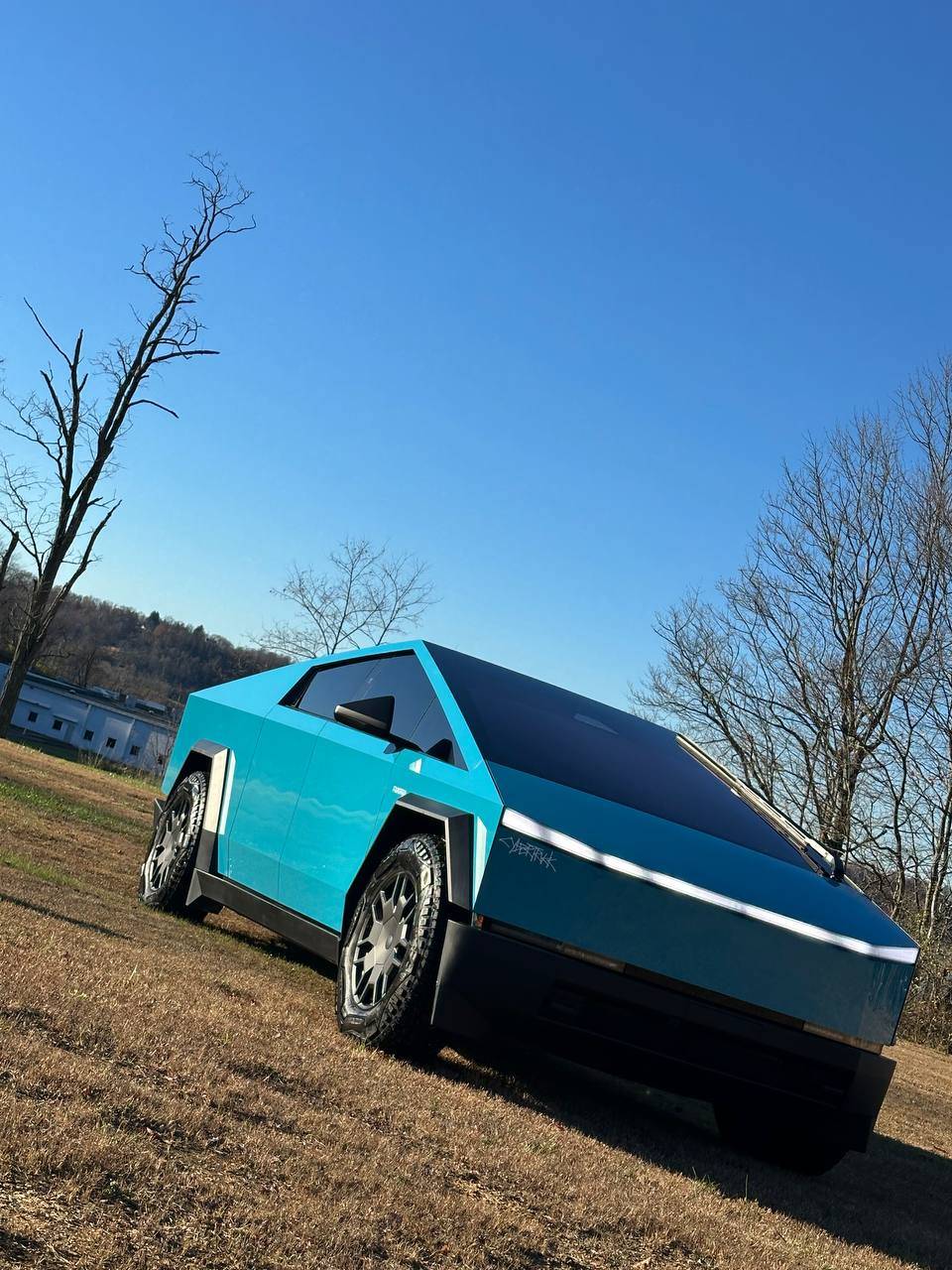 Tesla Cybertruck Project complete: Miami Blue Cybertruck 1000014096