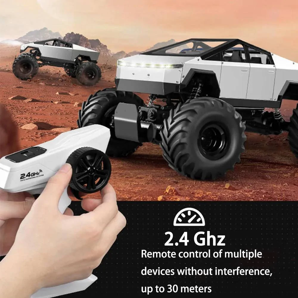 Tesla Cybertruck 🎁 Make Your Kids as Cool as You! Cybertruck 1:8 RC Car – The Ultimate Christmas Gift! 🚗✨ 02