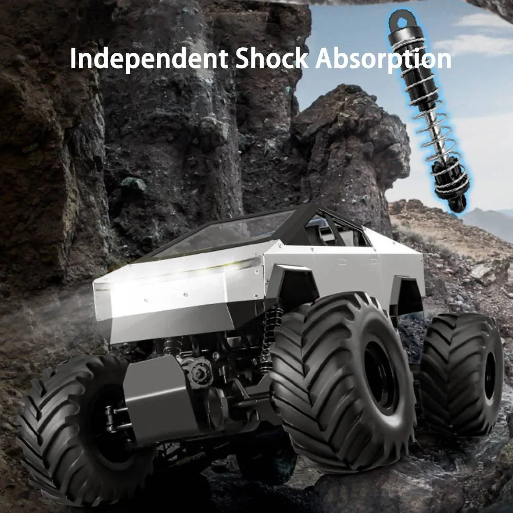 Tesla Cybertruck 🎁 Make Your Kids as Cool as You! Cybertruck 1:8 RC Car – The Ultimate Christmas Gift! 🚗✨ 03