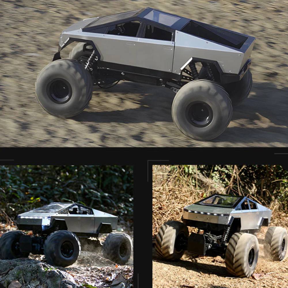 Tesla Cybertruck 🎁 Make Your Kids as Cool as You! Cybertruck 1:8 RC Car – The Ultimate Christmas Gift! 🚗✨ 11