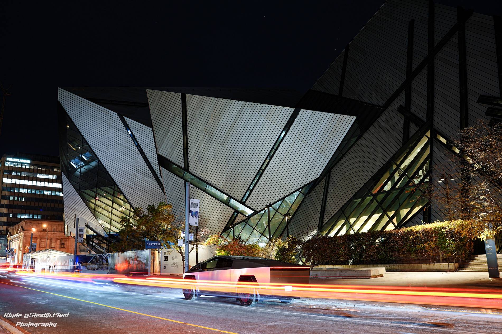 Tesla Cybertruck Photoshoot of the Iconic ROM with Cybertruck in Toronto. A7405245 copy