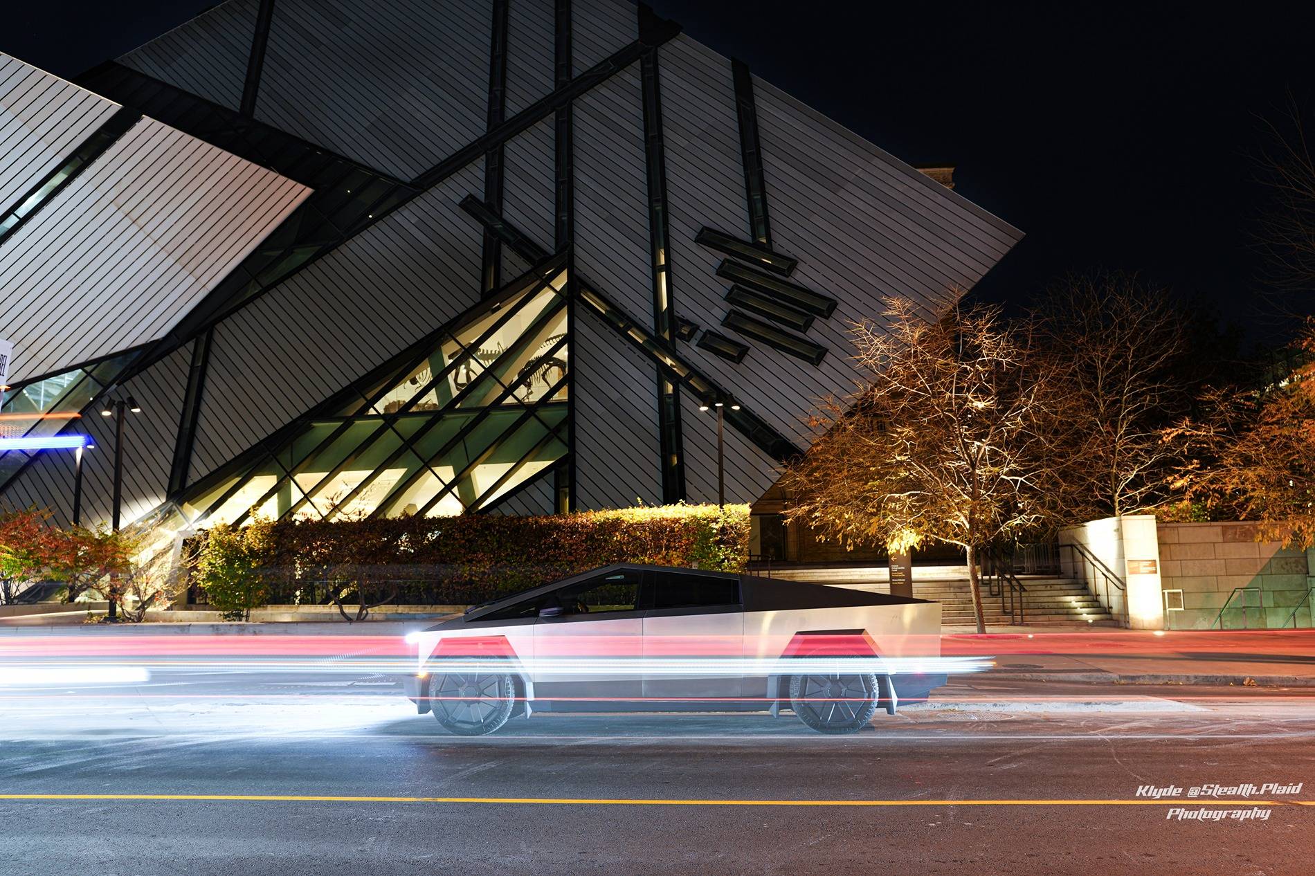 Tesla Cybertruck Photoshoot of the Iconic ROM with Cybertruck in Toronto. A7405253 copy