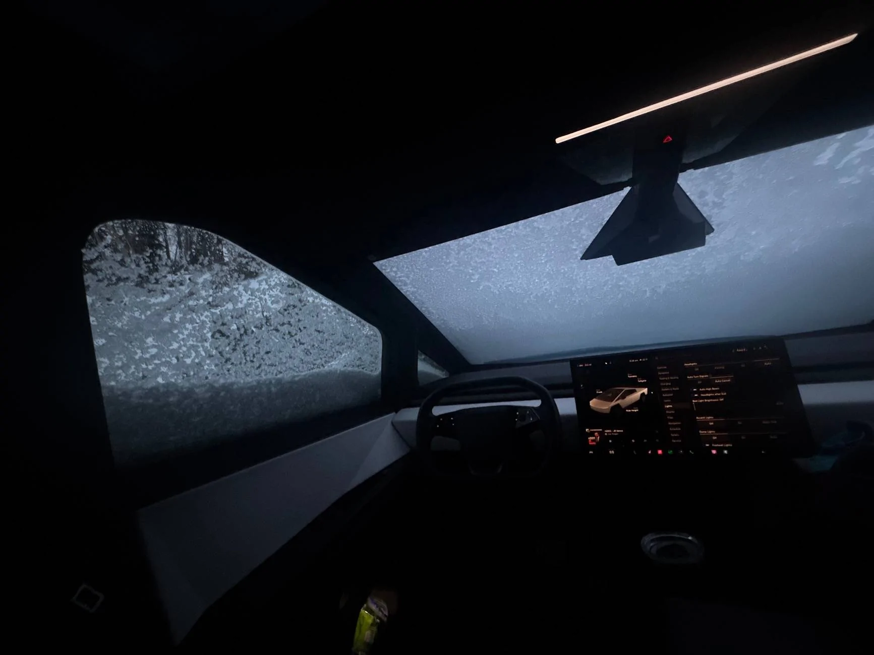 Tesla Cybertruck Campstream HVAC For Camping in Cybertruck: How To Get Camp Mode In Bed of Truck or Tent (by Bearded Tesla) IMG_2158
