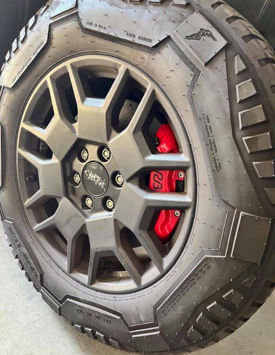 Tesla Cybertruck Cybertruck Brake Upgrade Options from RB Performance Brakes rear5.JPG