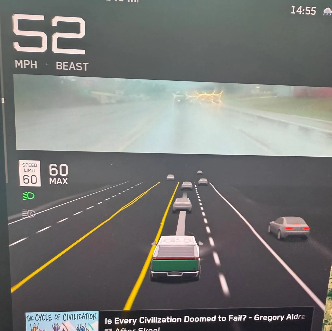 Tesla Cybertruck Rear camera, get a single drop of water and it’s suboptimal FullSizeRender