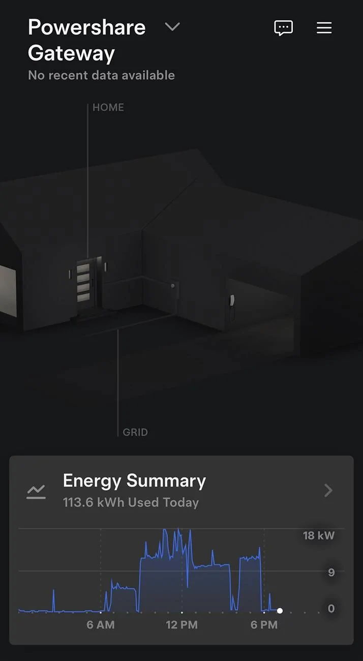 Tesla Cybertruck Help! Power out and PowerShare won’t initiate feed to house from Cybertruck IMG_5351