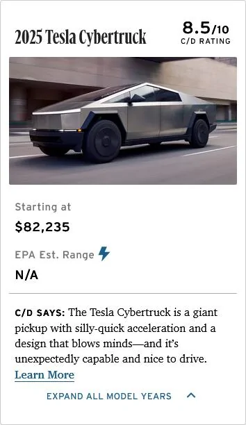 Tesla Cybertruck Why are Tesla's range estimates between Cybertruck trim levels so close? 1732120788155-aa