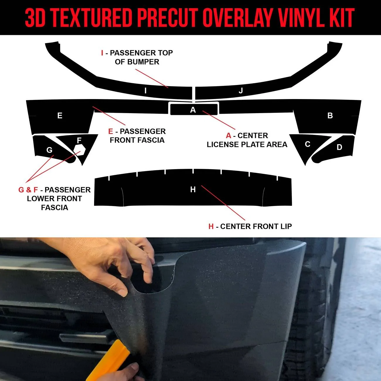 Tesla Cybertruck 🛡️ 20% Off Cybertruck Complete Protection Bundle - Shop Now! $$🛡️ tesla-cybertruck-front-bumper-3d-textured-vinyl