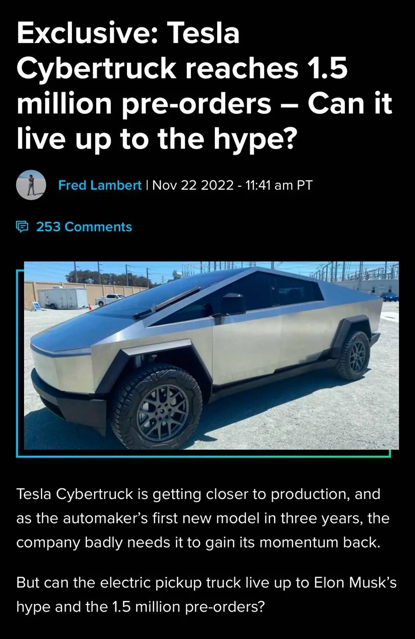 Tesla Cybertruck Five years after reveal day, I finally cancelled my extra Reveal Day Reservation IMG_0402