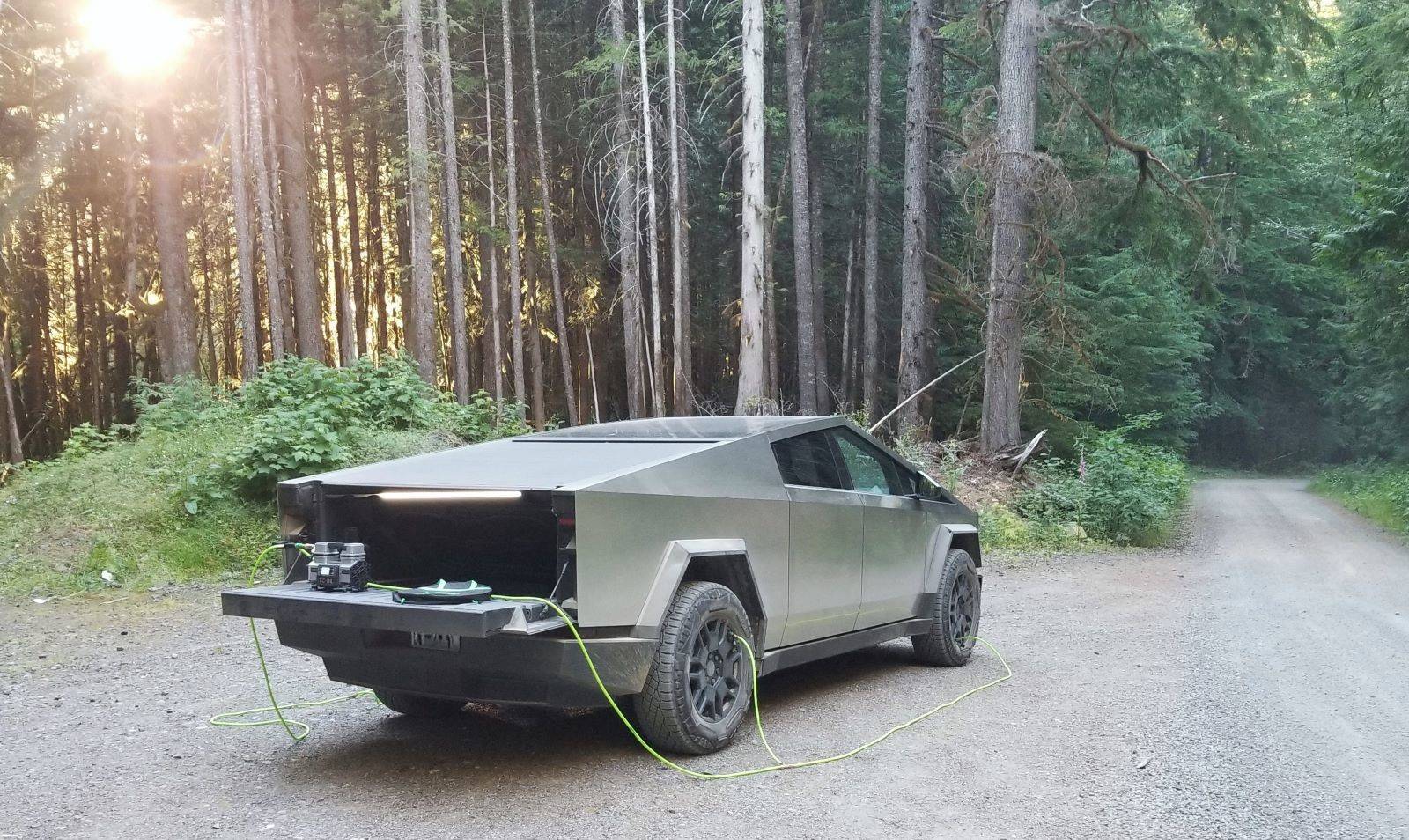 Tesla Cybertruck Looking for air compressor ideas 20240709_194210adsm