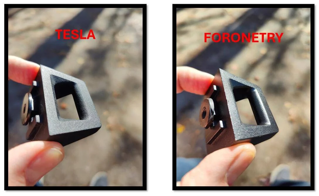 Tesla Cybertruck Comparison between Tesla's L-Track Hooks and Foronetry's L-Track Hooks 1732319084693-pa