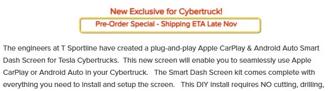 Tesla Cybertruck Use Caution If Purchasing From T Sportline KwauBnH