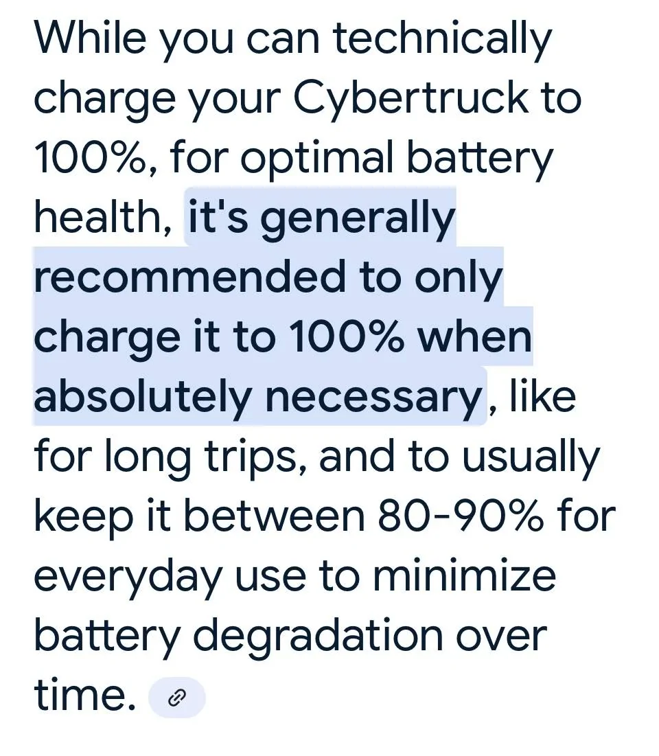 Tesla Cybertruck Anyway to keep battery "topped" off? IMG_6571