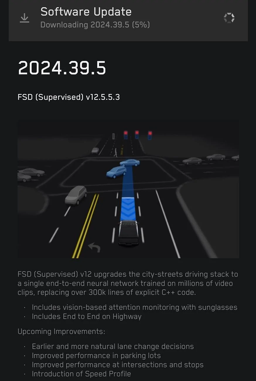 Tesla Cybertruck FSD v12.5.5.3 Update arrives for Cybertruck GdDJdlnWYAAZ1y-