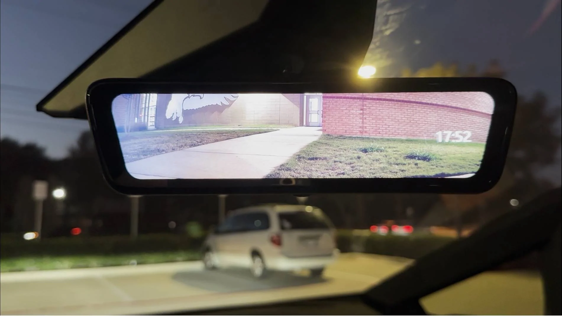Tesla Cybertruck CyberTruck's Toy Rear View Mirror replaced with Camera Mirror. Main