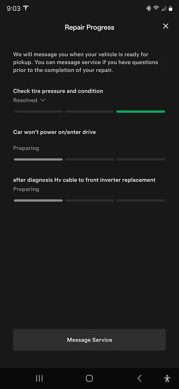 Tesla Cybertruck Cybertruck Major Failure (Reason Still Unknown) Screenshot_20241124_210352_Tesla