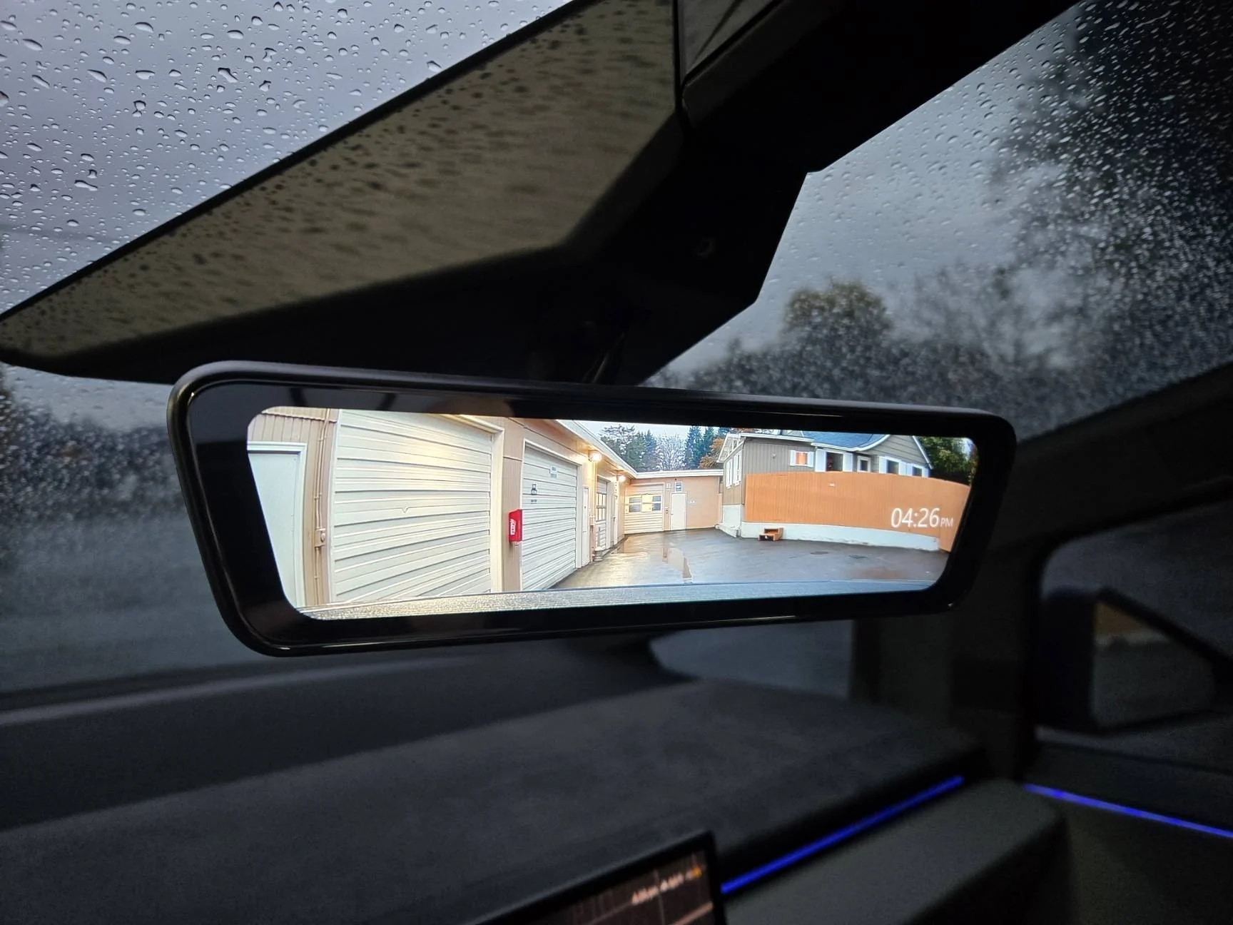 Tesla Cybertruck Rear view mirror camera[updated camera/ screen solution - installed notes & photos 20241109_162617