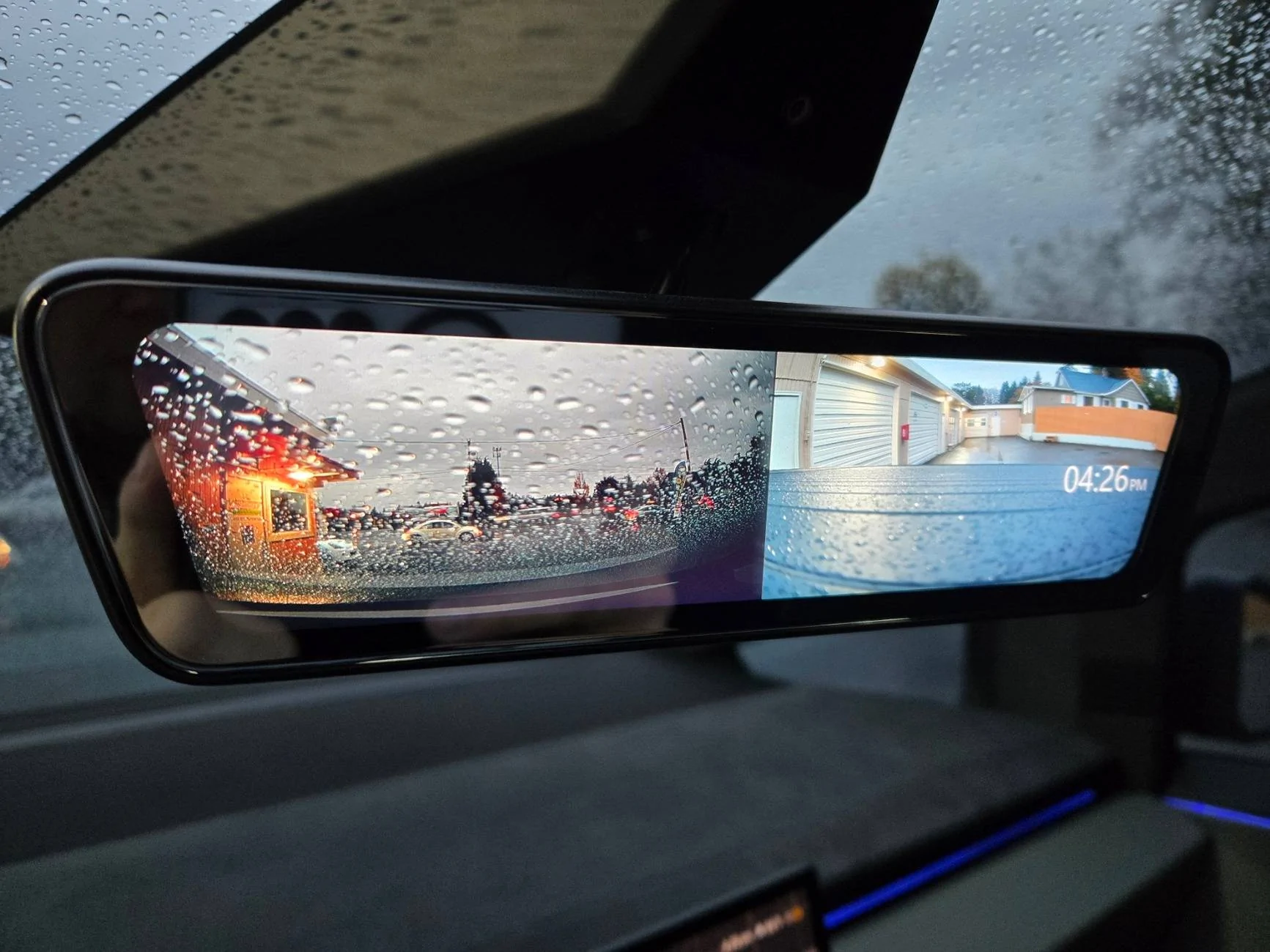 Tesla Cybertruck Rear view mirror camera[updated camera/ screen solution - installed notes & photos 20241109_162625